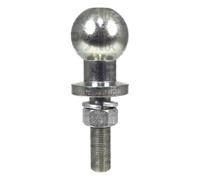 50mm Ball Trailer Garden Tractor Tow Drawbar Hitch Pin 19mm Max Load 500kg Short