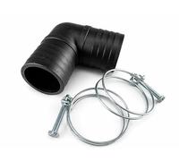 50mm Barbed 90° Elbow Hose Connectors - Durable Polypropylene Fitting for 2" Pond, Layflat & Drainage Hoses
