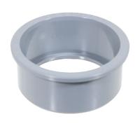 50mm Boss Adaptor Solvent Soil Stack Waste Pipe Reducer Push Fit Seal Ring (Grey)