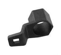 50mm Crankshaft Pulley Holder Tool for 4-Cylinder and V6 Engines, Heavy-Duty 45 Steel Harmonic Damper Wrench Compatible with 1/2 Inch Breaker