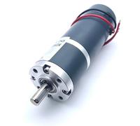 50MM DC 12V 24V Torque Power Planetary Reducer Gear Motor 70W 100W Permanent Magnet 10MM Shaft Keyway 6RPM-1300RPM(12V,9rpm - i 516)