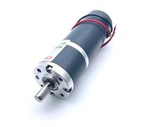 50MM DC 12V 24V Torque Power PMDC Planetary Reducer Gear electronic starter 70W 100W Permanent Magnet 10MM Shaft Keyway 6RPM-1300RPM 50PG50S MQXFCZUX(95rpm - i 51,12V)