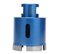50mm Diamond Drill Bit Hole Opener, Diamond Hole Saw for Marble Granite Ceramic Tile, M14 Female Thread Stone Drilling Tool with Sharp Blade for Precise Clean Cuts