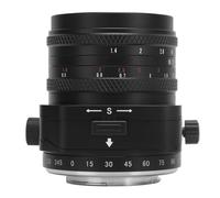 50mm F1.4 Tilt Lens, Manual Focus Large Aperture Half Frame Tilt Portrait Lens Fit for FX Mount Camera X A3 X A5 X A7 X M1 X M2, Professional Video Optimization