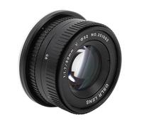 50mm F1.7 Manual Focus Lens, Full Frame Large Aperture Manual Focus Lens with Multi Layer Coatings for EF Mount DSLR Cameras, Widely Applicable