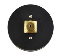 50mm For Air Pressure Gauge with For BSP Thread 1/4 Inch 14 Inch Dial for For Air Compressor 0 180 PSI 0 12 Bar Measurement Range Plastic Shell