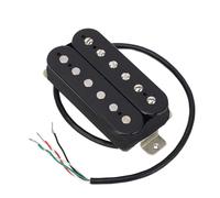50mm High Volume Humbucker Pickup with Alnico 5 Magnet, 12 Screw Pieces, Adjustable Rod, Double Coil for 6 String Electric Guitar, Classical Tone and Abundant Harmonics