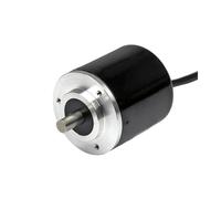 50MM Incremental Rotary Encoder 100~5000P/R 8MM Solid Shaft Magnetic Electric/Photoelectricity Encoder 5V Drive Output(300 PPR)