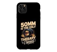 50mm Is the Only Therapy I Need Photography Photographer Case for iPhone 11 Pro Max