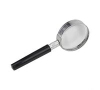 50mm Metal Frame Magnifying Glass, Handheld Design For Easy Use, For For Reading Newspapers And Examining Antiques
