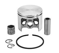 50mm Piston Rings Kit for Husqvarna 266 XP 268 Special Chainsaw, Replacement Engine Cylinder Ring Set with Piston Pin Needle Bearing Circlips Compatible with Part No.