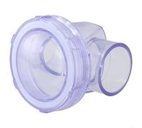 50mm PVC Backwater Valve for Managing Drainage Flow Direction in Home and Facility Sewage Infrastructure (A)