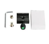 50mm Quick Release Plate QR Clamp With 3/8"-1/4" Screw Adapter For Tripod For Head Arca Plate Screw Knob Clamp Adapter