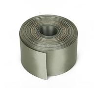 50mm Sage Satin Ribbon for Gift Wrapping, 25M Double Sided Polyester Thick Fabric Ribbon Roll for Crafting Bouquets, Cake, DIY Hair Accessories, Sewing, Making Bows, Wedding Decoration