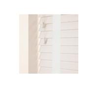 50mm Slat White Real Wood Venetian Blind With Tapes120cm Drop