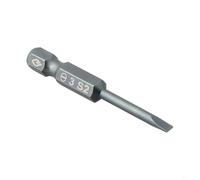 50mm Slotted Screwdriver Bit with Magnetic Properties for Various Applications (SL3.0)