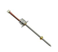 50mm Stroke 10mm Precision Linear Stepper electronic starter DC 5V 2-Phase 4-Wire Stepping electronic starter Long Lead Screw Rod Slider Moving Nut WWECCQIJ