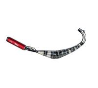 50mm Tecnigas E-Box 2 exhaust for Beta 50 RR 2021+ Euro 5 red silencer (low exit