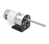 50MM Threaded Screw Long Shaft 37-545 DC Reduction Gear electronic starter 12V 24V High Torque Speed Regulation Automation electronic starter MQXFCZUX(Motor With Bracket,12V 960rpm)
