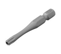 50mm Torx Screwdriver Bit Set T6-T40 Magnetic Hex Shank 1/4 Inch for Electric Drill Pneumatic Tools Alloy Steel Anti-Rust Grey(T25)