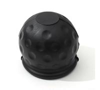 50mm Tow Ball Cover PVC Waterproof Black Cap | Full enclosure design, PVC material, waterproof shield, prevents rust, 50mm standard fit