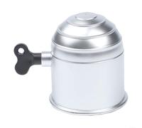 50mm Tow Ball Protector Cap Lockable Screw Fit Design(silver) | Lockable security feature, prevents theft, 50mm standard fit, black plastic, screw tightening