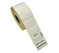 50mm x 30mm Direct Thermal Barcode Labels for Zebra, Toshiba, Citizen, Eltron, Orion, 44mm core Product Pricing Shop Bakery Books | 2,000 Labels per roll - Make me a label (5 Rolls - 10,000 Labels)