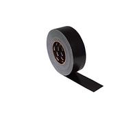 50mm x 50mm - Black Cloth Tape - Polythene Cloth Laminate with 78 Weaves per inch, Twice as Many as Standard Cloth Gaffer-Tape