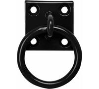 50mm X 50mm No.515/pp Perry Equestrian Chain Ring On Plate - Pack Of 2 Prepacked