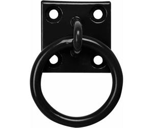 50mm X 50mm No.515/pp Perry Equestrian Chain Ring On Plate - Pack Of 2 Prepacked