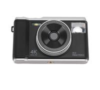 50MP 4K Digital Camera Autofocus, 16x Zoom Flash Anti Shake for Beginners, Personalized Filters, Export Photos to Phone, Li Ion Battery, Rechargeable, Easy, LED Flash, Low Light