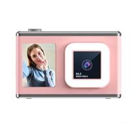 50MP Digital Camera Designed for Easy Use with Zoom and Lightweight Build, Ideal for Every Adventure (Pink + 64g)