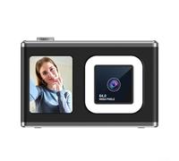 50MP Digital Camera Designed for Easy Use with Zoom and Lightweight Build, Ideal for Every Adventure (black + 64g)