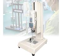 50N Digital Force Gauge, Manual Force Gauge Stand, 300mm/11.8 Stroke, With 4 Lag Screws, with Output Function/Hand Wheel Operated/Display Clear, for Tension and Compression Test