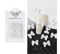 50of Pack Bows Charm Flatback Bowknot Bows Decoration Bowknot Decals