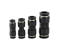 50or100pcs PU 4MM 6MM 8MM 10MM 12MM 14MM 16MM Pneumatic Air Fitting Better Than Blue Straight Connector (Color : 6mm, Size 100pcs)