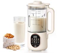 50oz Nut Milk Maker, 10 in 1 Automatic Nut Milk Maker with 20 Blades,Almond Milk Machine,Plant Based Milks Homemade Oat,Chowder,Juice,Soy Milk Machine with Delay Start,Boil Water,Keep Warm& Auto Clean