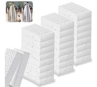 50Pack Magic Sponge Eraser, 2X High Density White Melamine Cleaning Sponges, Powerful Non-Scratch Scourers Sponge for Deep Cleaning Kitchen, Dish, Bath, Shoes, Walls