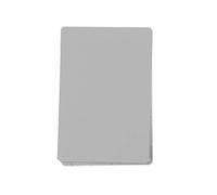 50Pack Thick 0.18mm Business Cards Blanks Colored Finish Aluminum Metal Round Corner Mark Engraving for Customer Client Metal Name Card