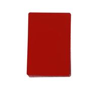 50Pack Thick 0.18mm Business Cards Blanks Colored Finish Aluminum Metal Round Corner Mark Engraving for Customer Client Sublimation Name Card