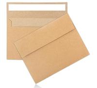 50Packs A4 Kraft Envelopes 4x 6 Inch Card Envelopes,Self Seal for Weddings, Greeting Cards，Mailing， Invitations, Photos, Postcards
