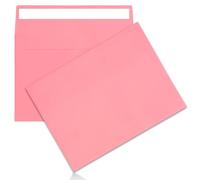 50Packs A4 Pink Envelopes 4x 6 Inch Card Envelopes,Self Seal for Weddings, Greeting Cards，Mailing， Invitations, Photos, Postcards
