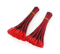 50Pairs 2-Pin Pitch 2.54mm 15cm Male and Female Electronic Wire Connector for DIY RC Model MQXFCZUX