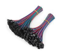 50Pairs 3-Pin Pitch 2.54mm Male and Female 15cm LED Strip Wire Connector MQXFCZUX