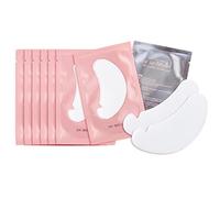 50Pairs Eyelash Extension Pads Under Eye Gel Pads Lash Pads Lint Patches Under Eye Patches Eye Pads for Eyelash Extensions (Pink)