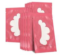 50Pairs Eyelash Extension Pads Under Eye Gel Pads Lash Pads Lint Patches Under Eye Patches Eye Pads for Eyelash Extensions (Flower-Rose Red)