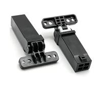 50pc ADF Hinge Fit For SAMSUNG SCX 3400 3406 4600 4655 4700 4729 4835 4833CLX 3170 3175 6260 3185 3305 4175 JC97-03190A JC97-03191A Replacement parts(BLACK)