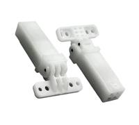 50pc ADF Hinge Fit For SAMSUNG SCX 3400 3406 4600 4655 4700 4729 4835 4833CLX 3170 3175 6260 3185 3305 4175 JC97-03190A JC97-03191A Replacement parts(WHITE)