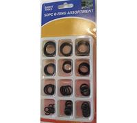 50PC ASSORTED O RING SET PACK PLUMBNG DIY TAP SINK WASHERS RUBBER CAR SEALS AIR