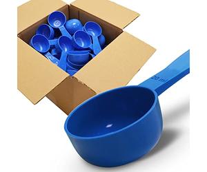 50pc Box, RE-GEN 20ml Reusable Short Handle Plastic Measuring Spoon Scoops Dosing Spoons | Ideal for Liquids, Powders, Granules, Home, Kitchen, Catering, Healthcare, Fitness